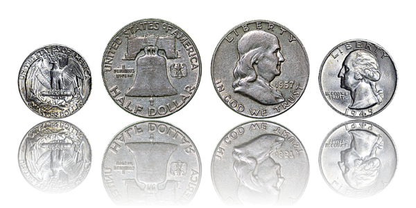 Pre-1965 90% Constitutional Silver (Junk Silver)