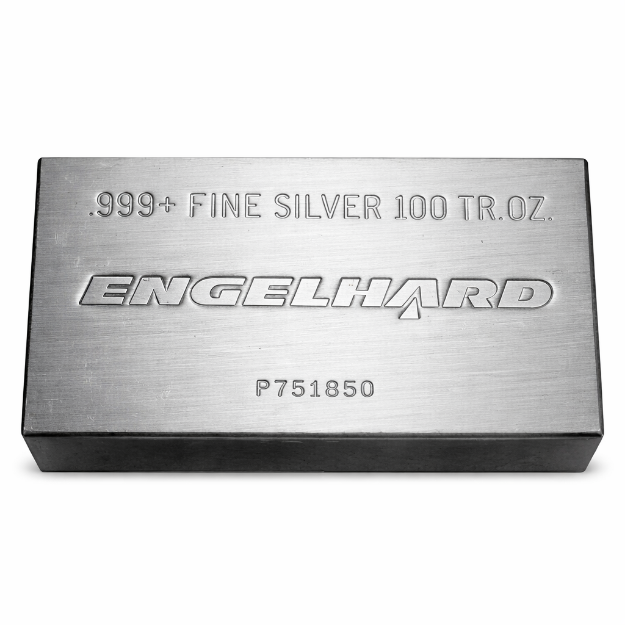 Picture of 100 oz Engelhard Silver Bar