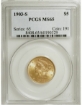 Picture of 1903S $5 Liberty Half Eagle MS65