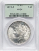 Picture of Peace Silver Dollar MS64 (Varied Year)