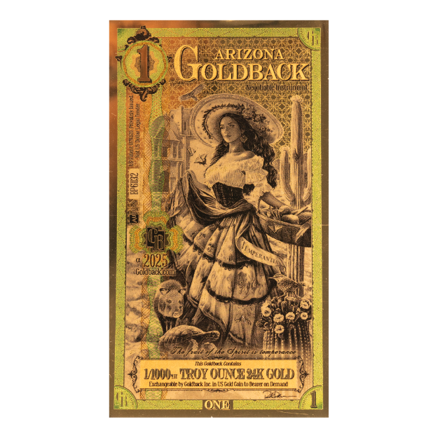 Picture of 1 Arizona Goldback