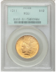 Picture of 1911 $10 Indian Head Eagle MS61