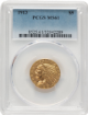 Picture of 1913 $5 Indian Head Half Eagle MS61