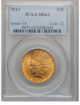 Picture of 1914 $5 Indian Head Half Eagle MS62