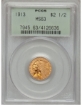 Picture of 1913 $2.50 Indian Head Quarter Eagle MS63
