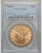 Picture of 1890S $20 Liberty Double Eagle MS64