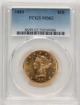 Picture of 1883 $10 Liberty Eagle MS62