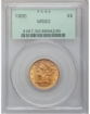 Picture of 1885 $5 Liberty Half Eagle MS62