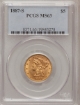 Picture of 1887S $5 Liberty Half Eagle MS63