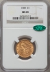Picture of 1888 $5 Liberty Half Eagle MS63