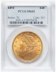 Picture of 1898 $20 Liberty Double Eagle MS63