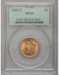 Picture of 1902S $5 Liberty Half Eagle MS65