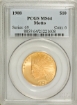Picture of 1908WM $10 Indian Head Eagle MS64