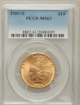 Picture of 1909D $10 Indian Head Eagle MS63
